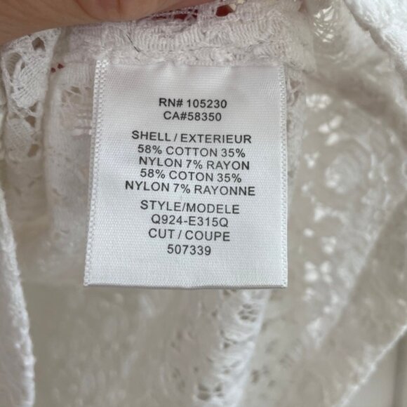 Ivory Lace French Equipment Shirt - Picture 4 of 4